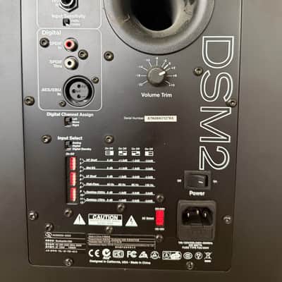 M-Audio DSM2 Bi-Amplified Reference Monitors - Pair - Excellent Condition with Original Boxes 2008-2014 - Black image 4