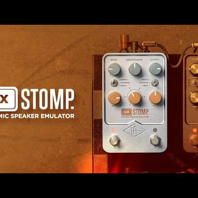 Universal Audio UAFX OX Stomp Dynamic Speaker Emulator Pedal, Demo Video! image 16