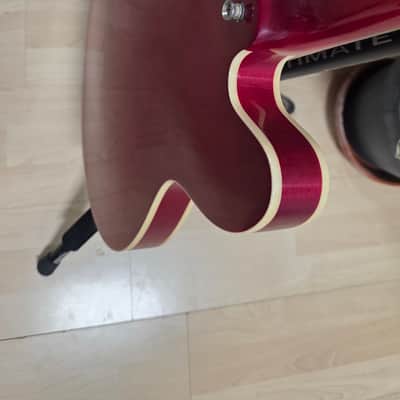 Epiphone ES-335 DOT LH Left Hand Cherry Red HARD CASE Lefty Handed 335 ES335 Semi-Hollowbody Hollow Body Electric Guitar image 21
