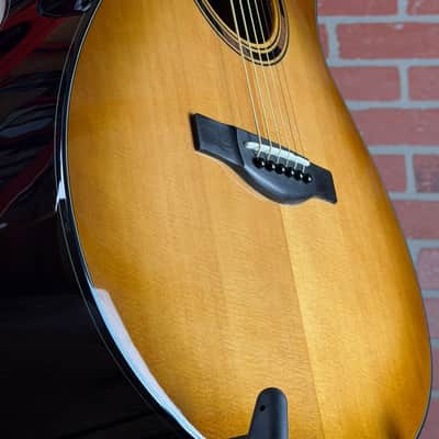 Yamaha TAS3 C TransAcoustic Acoustic-Electric Guitar - Sand Burst image 12