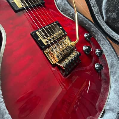 Epiphone Alex Lifeson Signature DEMO VIDEO Les Paul Custom Axcess 2023 - Present - Ruby image 4
