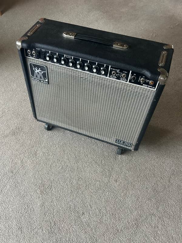 Music Man 112 Sixty-Five 2-Channel 65-Watt 1x12" Guitar Combo 1974 - 1979 - Black image 1