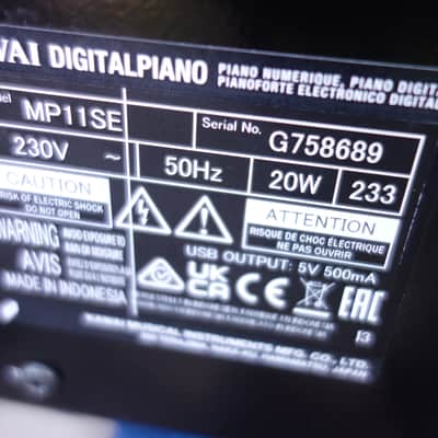 Kawai MP11SE 88 wooden-keyed stage piano (Japan/2022) image 19