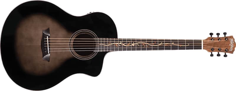 Washburn  Bella Tono Vite S9V Gloss Charcoal Burst ***OPEN BOX*** image 1