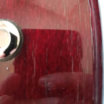 Pearl Masters Series MMX 14X5.5 Snare Drum - Wine Red image 8