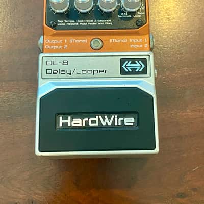 DigiTech Hardwire DL-8 Delay Looper 2010s - Orange image 3
