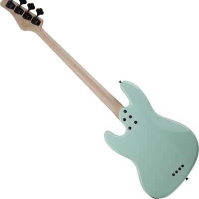 Schecter J-4 bass in Sea Foam Green image 4