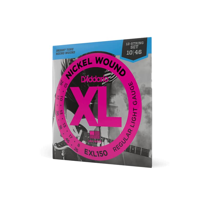 D'Addario EXL150 Regular Light 12-String Electric Guitar Strings image 1