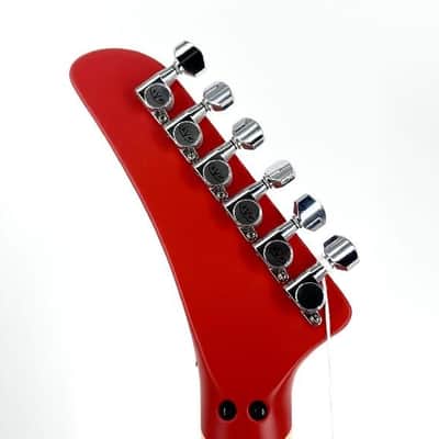 EVH Striped Series 5150 Guitar Red Black White Ser# EVH2204578 image 8