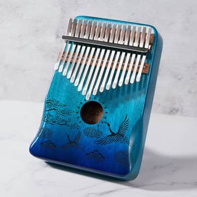 Kalimba-17k gradient brown / China image 3