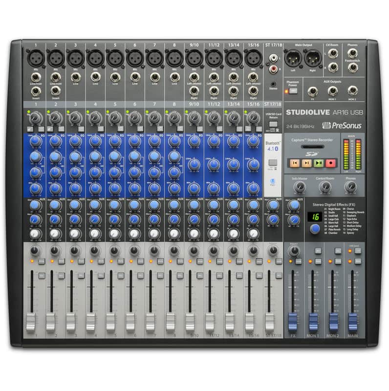 Presonus AR16 18-Channel Digital/Analog Mixer image 1