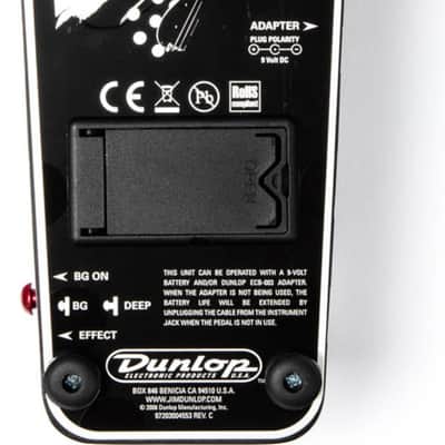 Dunlop BG95 Buddy Guy Signature Cry Baby Wah Effects Pedal image 5