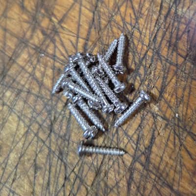 Vintage 1980's Korean Made Licensed by Schaller P Jazz Bass Tuner Set Original Installation Screws Luthier Parts image 6