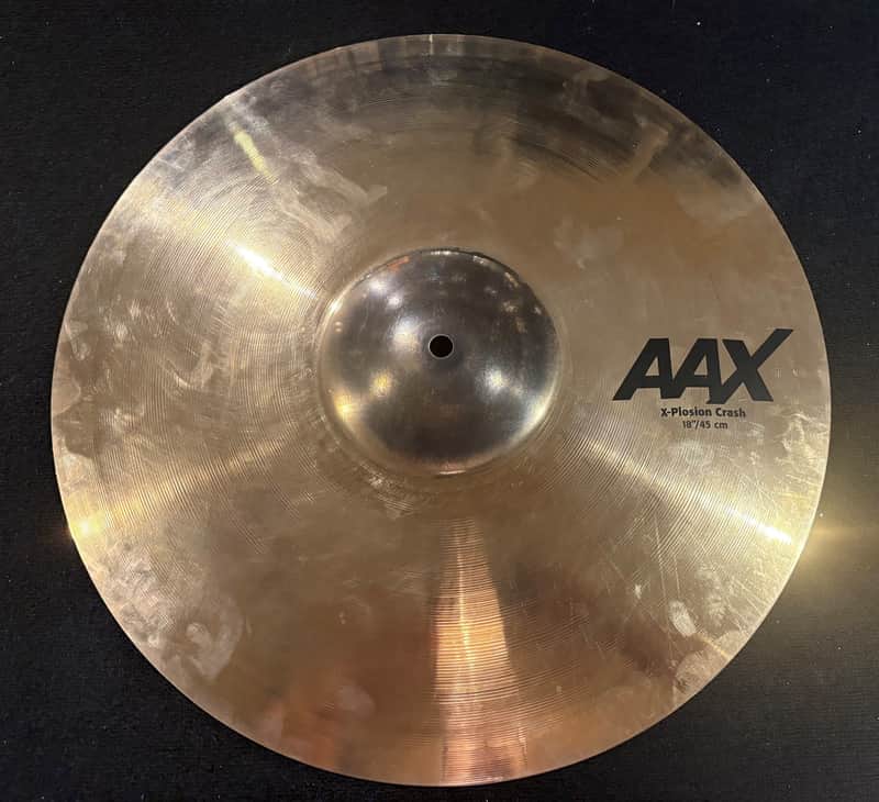 Sabian Used AAX 18 in. X-Plosion Crash Cymbal 1458g image 1