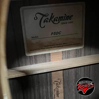 Takamine   P5 DC Dreadnought Natural image 5