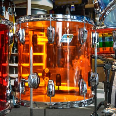 Ludwig Vistalite Jellybean 8 Piece Drum Kit image 8