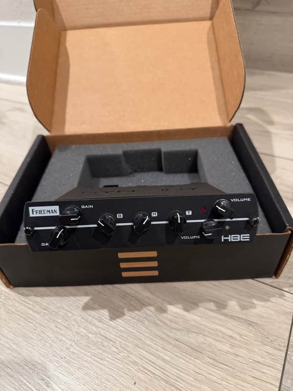 Synergy Friedman HBE Module 2-Channel All-Tube Preamp 2017 - Present - Black image 1