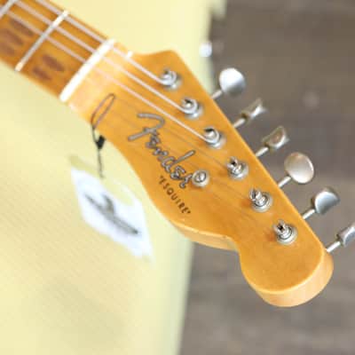 2025 Fender Custom Shop '50 Double Esquire Telecaster Electric Guitar Blonde Relic + COA OHSC image 13