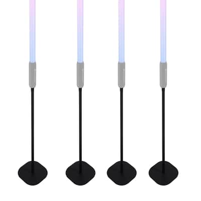 Rockville 4x ROCK SABER DJ/Stage Battery Tube Lights w/Wireless DMX+Stands+Bag image 6