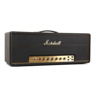 1969 Marshall Major 200W Head and 4x12 Full Stack image 4