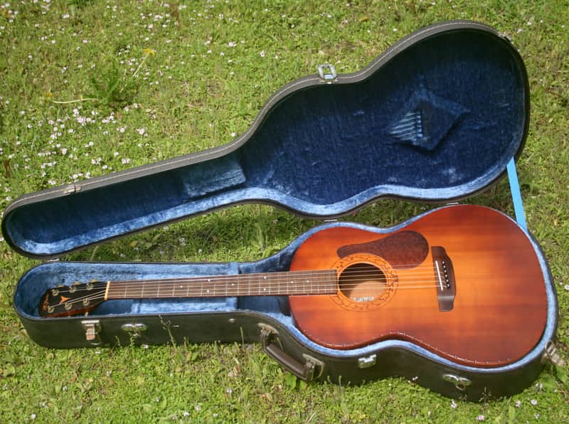 2002 Yairi R2AN Antique Processed OOO size Acoustic Guitar (Limited edition) - Natural+Yairi Hard Case image 1
