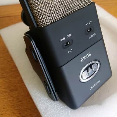 CAD E100S Equitek Large Diaphragm Supercardioid Condenser Microphone 2013 - Black image 3
