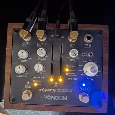 VONGON polyphrase ステレオエコーエフェクター Vongon Polyphrase