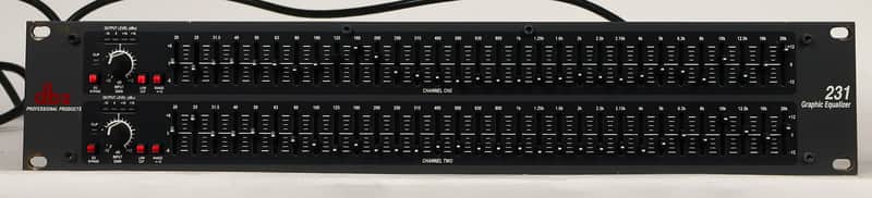 dbx 231 Dual Channel 31-Band Equalizer image 1
