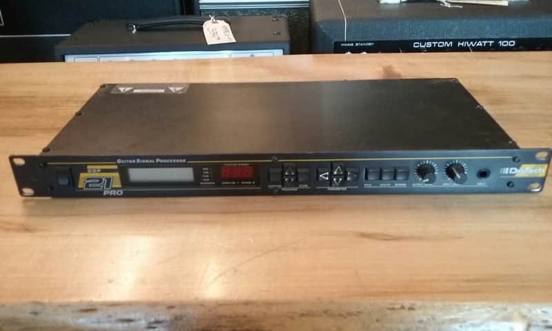 DigiTech GSP 21 PRO Guitar Signal Processor With Cable and Footswitch image 1
