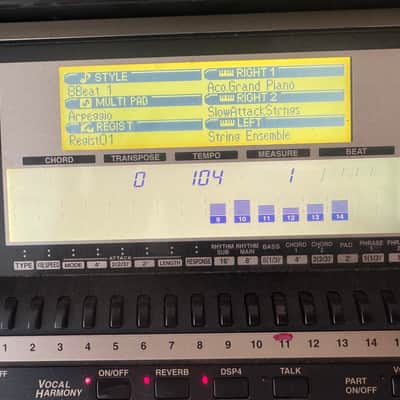 Yamaha PSR-740 Arranger Workstation Keyboard image 5