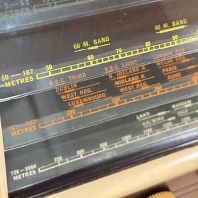 ⭐️Beautiful His Masters Voice Model 1124 - Vintage Radio⭐️Rare⭐️Untested⭐️ image 6