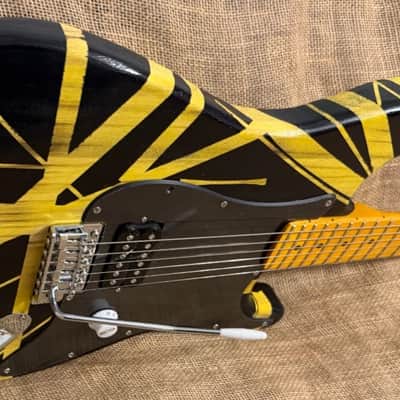 Unbranded PreOwned EVH Style Strat- Electric Guitar 2025 - Nitro image 4