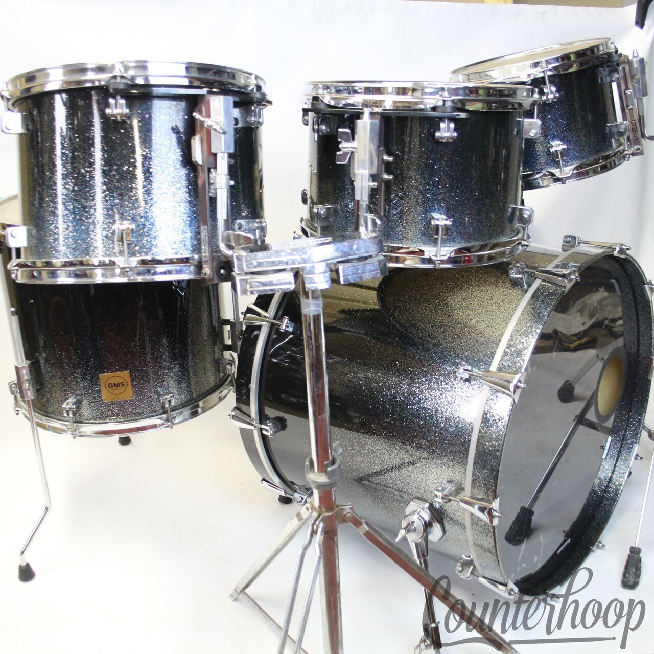 GMS SE Special Edition Drum Set 22x18, 16x14, 13x9, 12x8, 10x7, 14x5 8ply Maple — main photograph