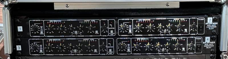 Drawmer DL241 Dual-Auto Compressor with XLR Connectors