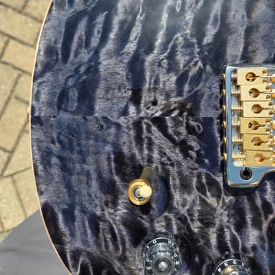 PRS DGT David Grissom Tremolo Signature Wood Library 10-Top Gray Black image 10