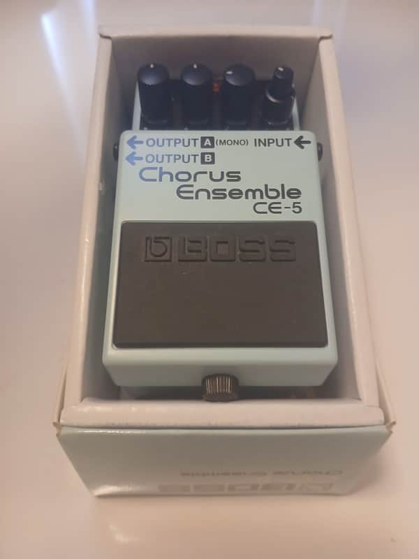 Boss CE-5(a) Chorus Ensemble (Dark Gray Label) 2001 - Present - Blue