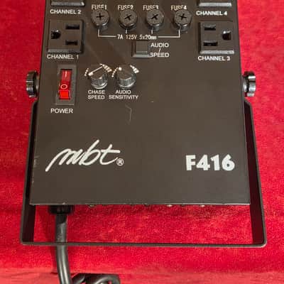 MBT Lighting F416 4-Channel DJ Stage Chase Controller image 1