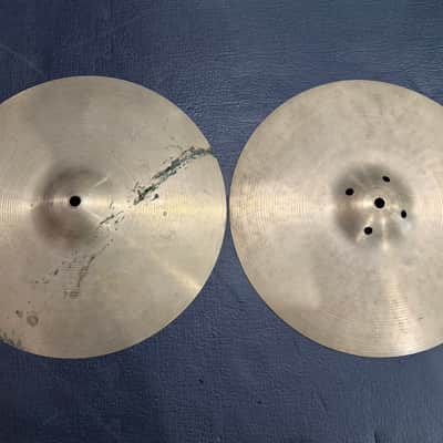 Zildjian Vintage New Beat / Quick Beat Hats 14” image 1