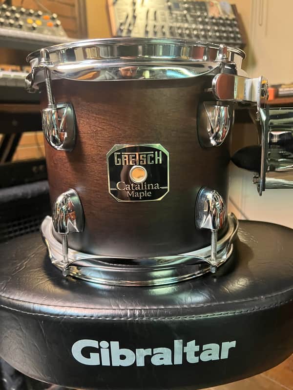 Gretsch Catalina maple 8 inch Tom - 2000s - Deep cherry satin image 1
