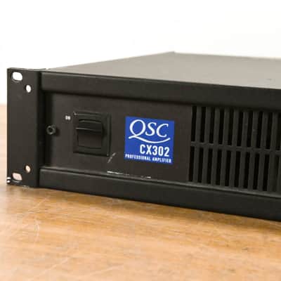 QSC CX302 2-Channel Power Amplifier CG0127J image 4