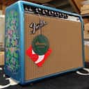 Fender® FSR '65 Princeton Reverb Blue Flower Combo Amp