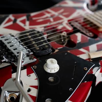 Custom Van Halen Frankenstrat Frankenstein Stratocaster Tribute Met Museum Custom image 4