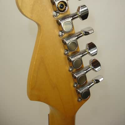 90's Fender JM-Champ Mini Jazzmaster Electric Guitar, Sunburst w/ Bag image 14