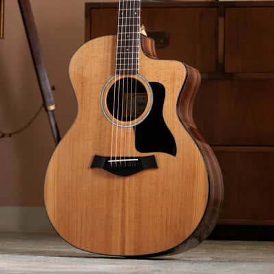 Taylor 214ce Plus Grand Auditorium Acoustic/Electric Guitar with Aerocase image 1