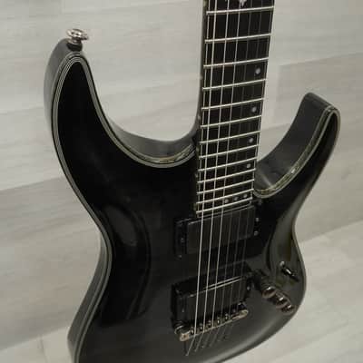 Used Schecter Hellraiser Hybrid C-1 Electric Guitar Black image 12
