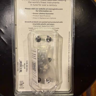 Grover 133N Deluxe 3x3 Vintage Tuners 2010s - Nickel image 2