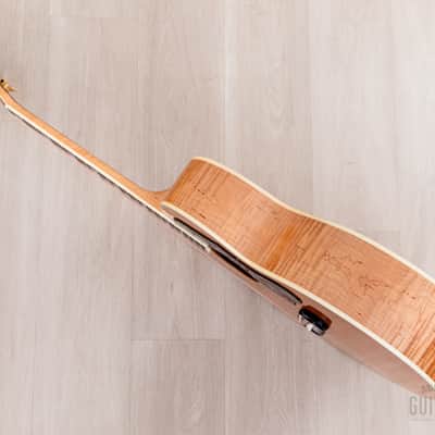 1993 Gibson J-200 Special Edition Ren Ferguson Antique Natural Spruce + Maple, 1 of 36, Near-Mint w/ Case, CoA image 12