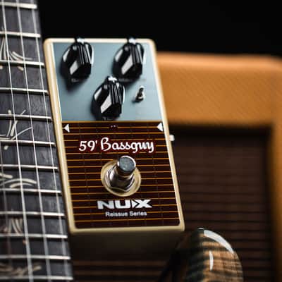 Nu-X 59 Bassguy Bass Guitar Overdrive Effect Pedal image 6