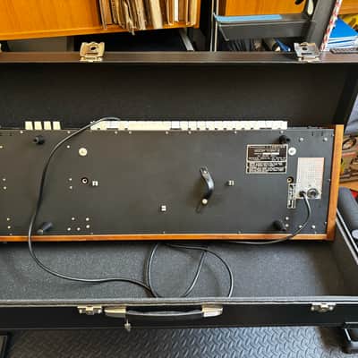 Farfisa Syntorchestra 37-Key String Synthesizer (Rare Brown Wood Version) SERVICED + hard case image 13