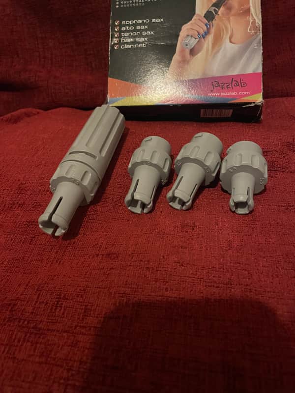 Jazzlab Silencer Saxophone Mouthpiece Practice Device (with DVD) image 1
